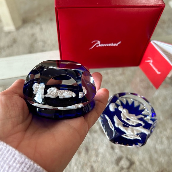 Vintage Baccarat Zodiac Paperweights - Picture 2 of 9